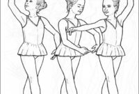 coloriage de danseuse classique a imprimer coloriage de danseuse classique a imprimer