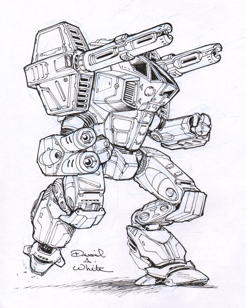 War Robots Coloring Pages – Warehouse of Ideas