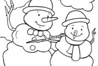 christmas coloring pages snowman christmas coloring pages snowman