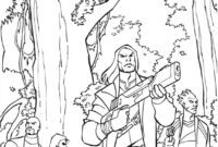 guardians of the galaxy coloring page