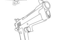 fortnite gun coloring pages fortnite gun coloring pages