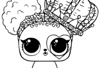 coloriage poupee lol a imprimer gratuit