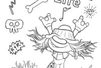 troll world tour coloring pages