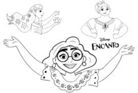 coloriage magique encanto