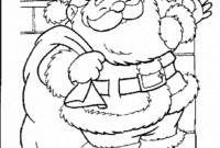 santa coloring sheets free santa coloring sheets free