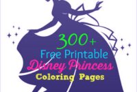 free disney princess printables