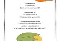 chanson de fruits en francais