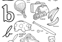 coloring pages letter b coloring pages letter b