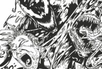 venom vs carnage coloring pages 2