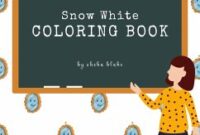 coloring book snow white coloring book snow white