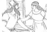 king ahab and naboth coloring page king ahab and naboth coloring page