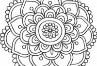 mandala a dessiner