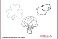 green coloring page green coloring page