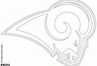 rams helmet coloring page rams helmet coloring page