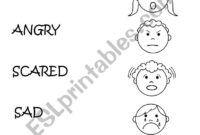 emotions coloring pages