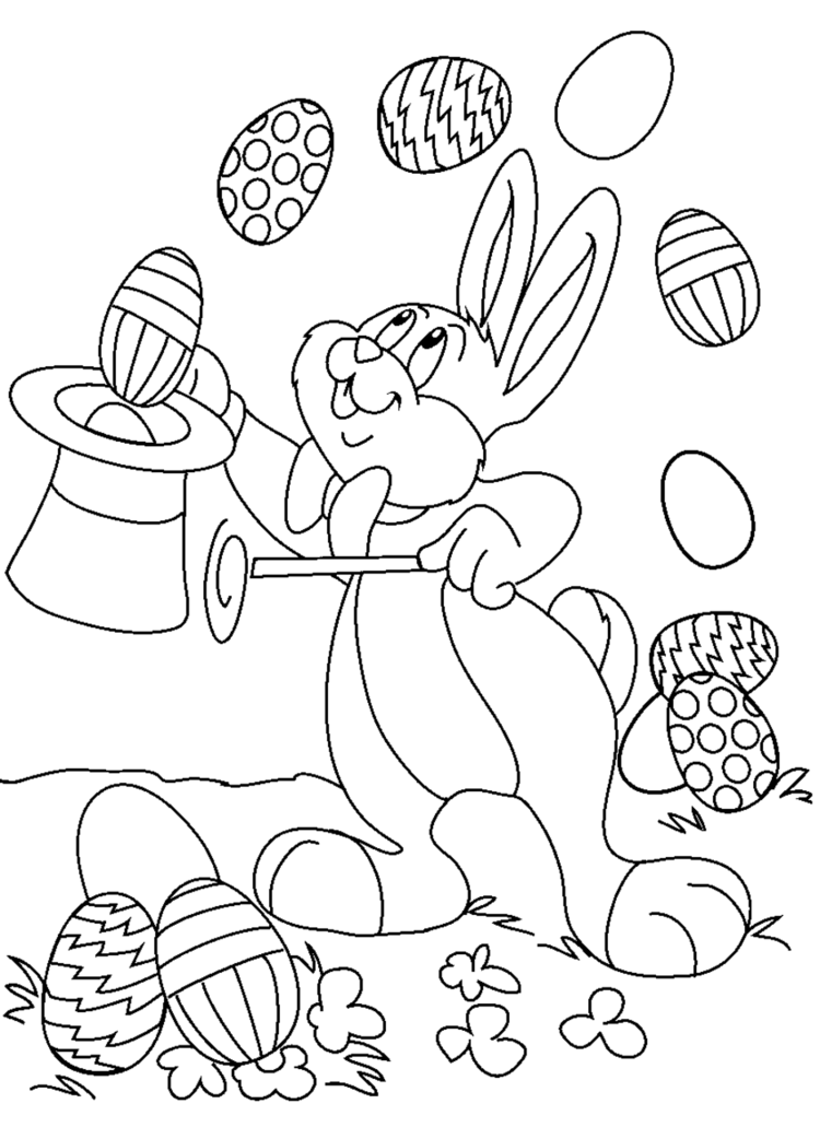16+ Coloriage De Paques Ã Imprimer | Color Info