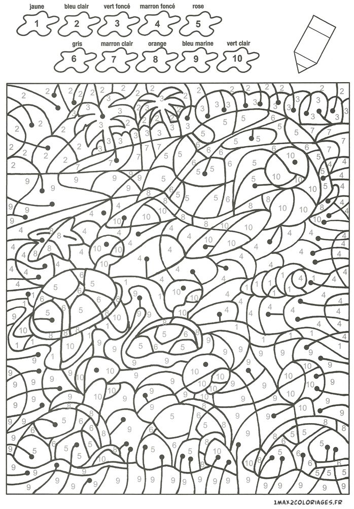 18+ Coloriage Code Couleur Ã Imprimer | Color Info