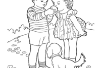 sharing coloring pages