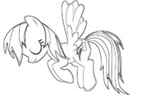rainbow dash coloring pictures