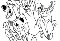 scooby doo coloring pages halloween