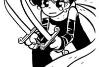 scott pilgrim coloring pages scott pilgrim coloring pages