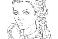 queen color page queen color page