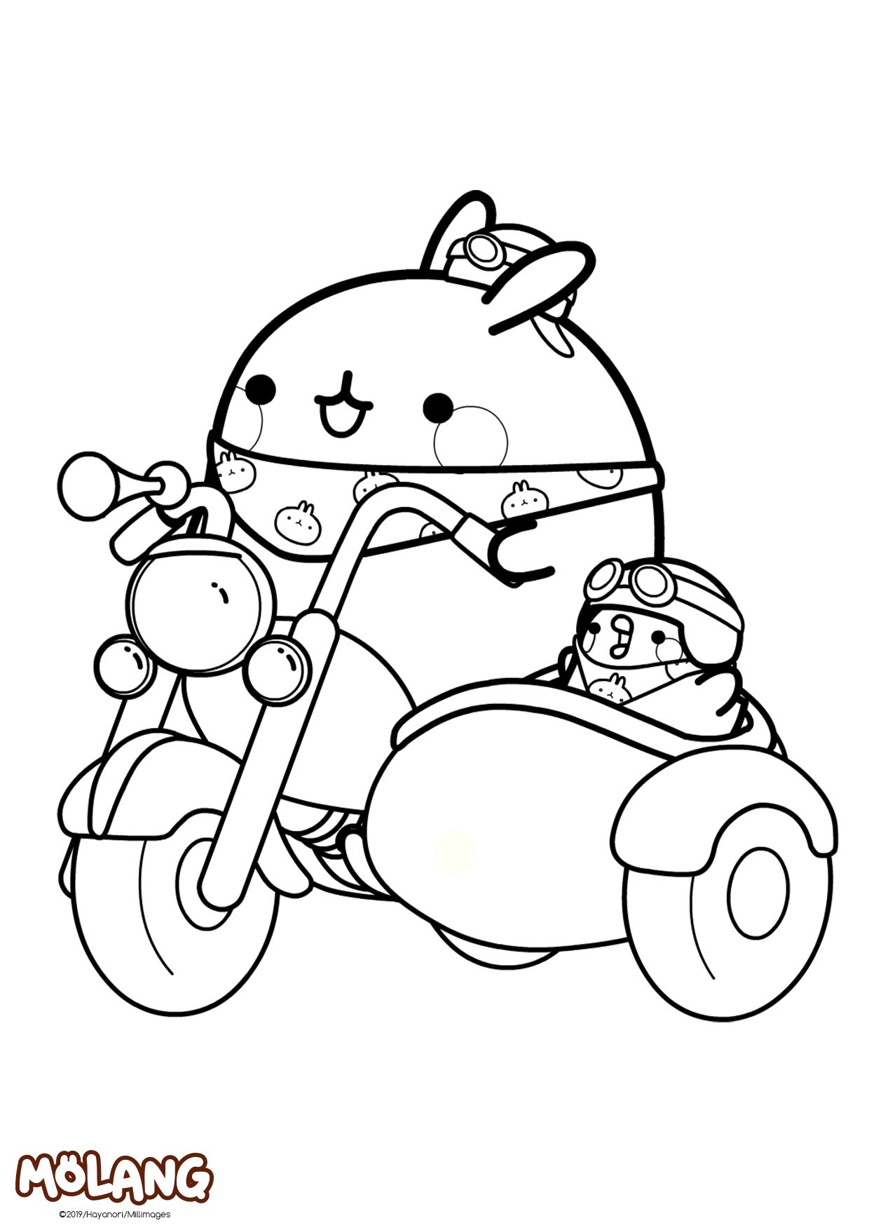 Molang Coloring Pages - Coloring Home