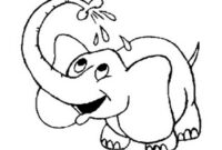 elmer elephant coloring page elmer elephant coloring page