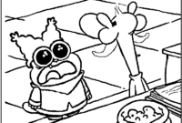 chowder coloring pages chowder coloring pages