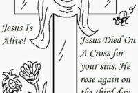 easter coloring pages christian