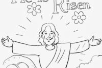 free coloring pages for easter religious