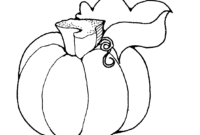 free printable pumpkin pictures to color
