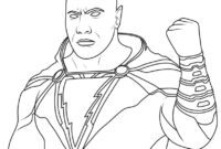 black adam coloring page black adam coloring page