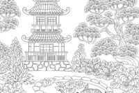 japanese coloring page