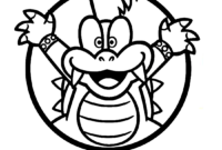 larry koopa coloring pages