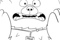 disney turning red coloring pages