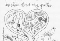 proverbs 3 5 coloring page proverbs 3 5 coloring page