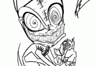 halloween coloring pages that are scary