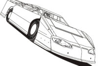race car coloring sheets
