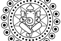 rangoli designs coloring pages