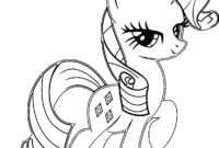 coloring pages of rarity