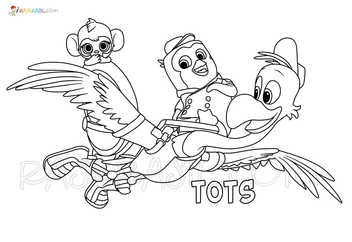 TOTS Coloring Pages | New Images Free Printable