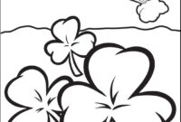 coloring pages shamrock coloring pages shamrock
