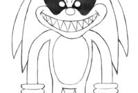 sonic exe coloring pages printable sonic exe coloring pages printable