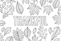 thankful for you coloring page