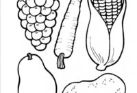 thanksgiving food coloring pages