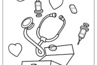medical doctor coloring pages