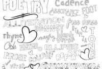 poetry coloring pages poetry coloring pages