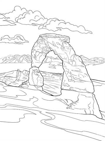 Kids-n-fun.com | 16 coloring pages of National Parks United States