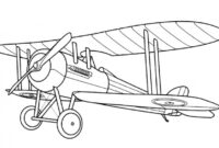 dessin avion de guerre facile